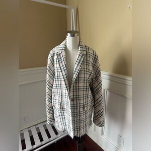 Maje tweed blazer 38